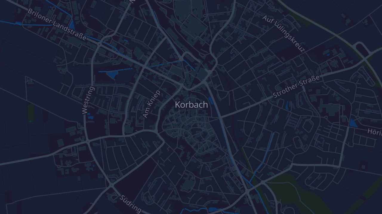 Karte von Korbach