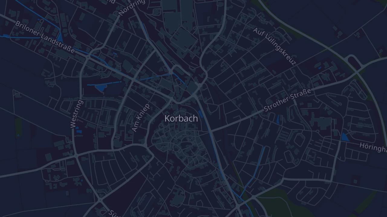Karte von Korbach