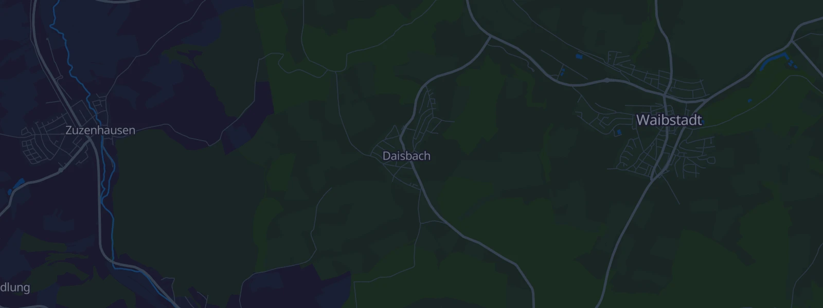 Karte von Waibstadt