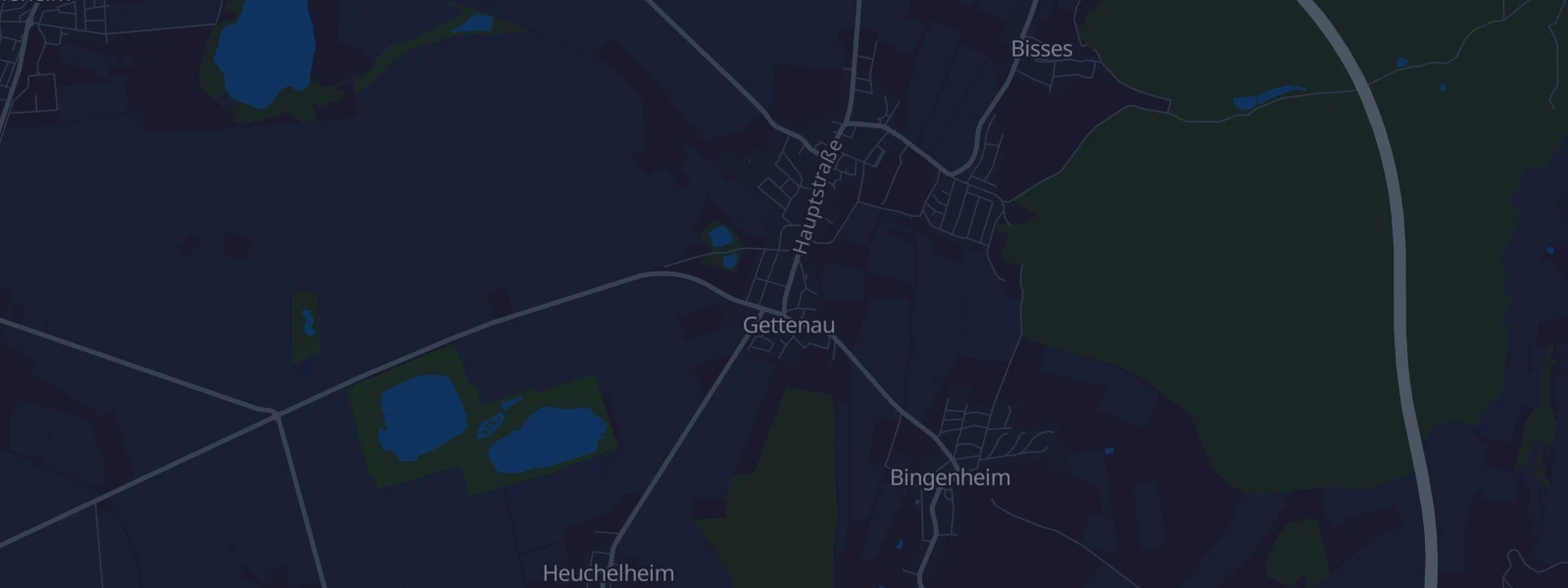 Karte von Echzell - Gettenau