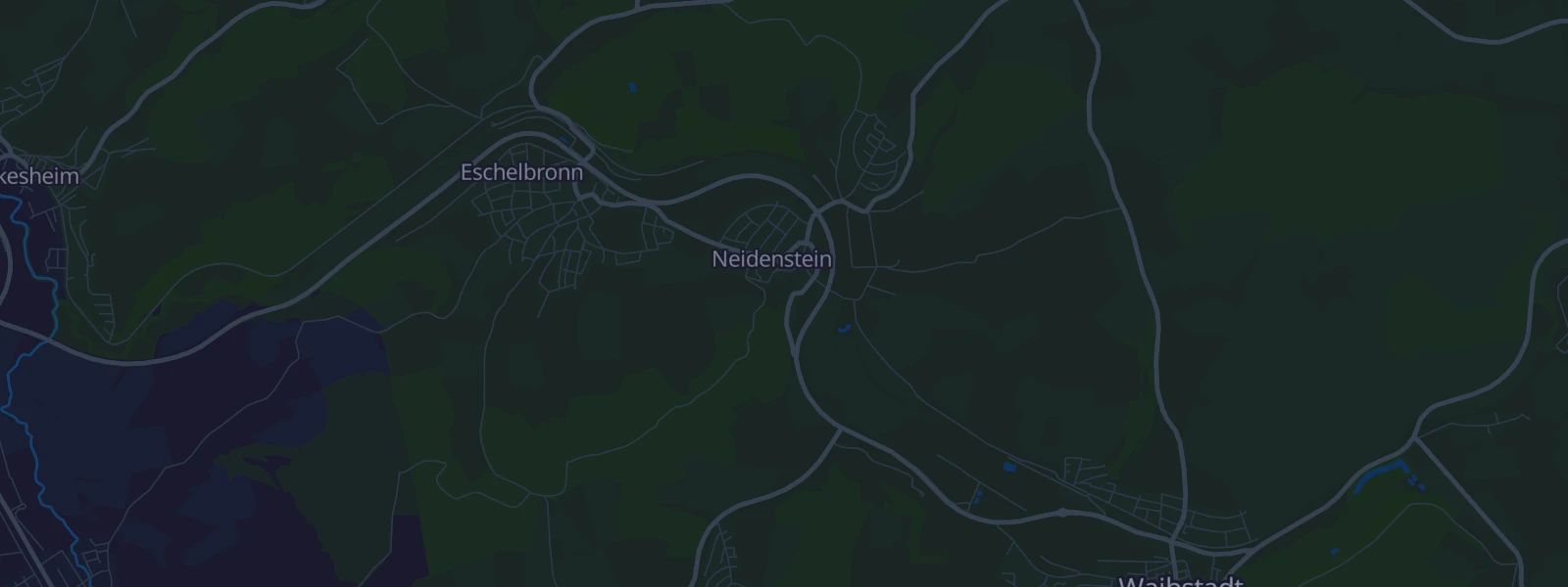 Karte von Neidenstein