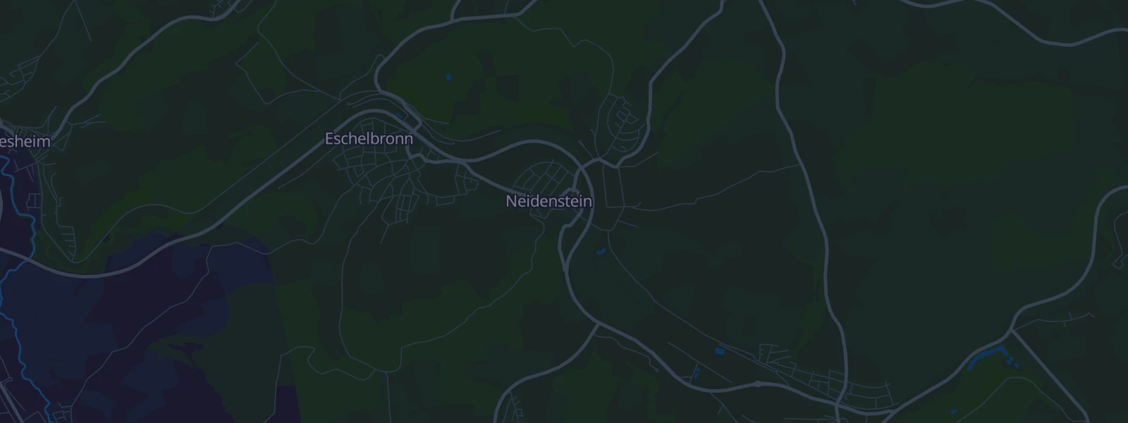 Karte von Neidenstein