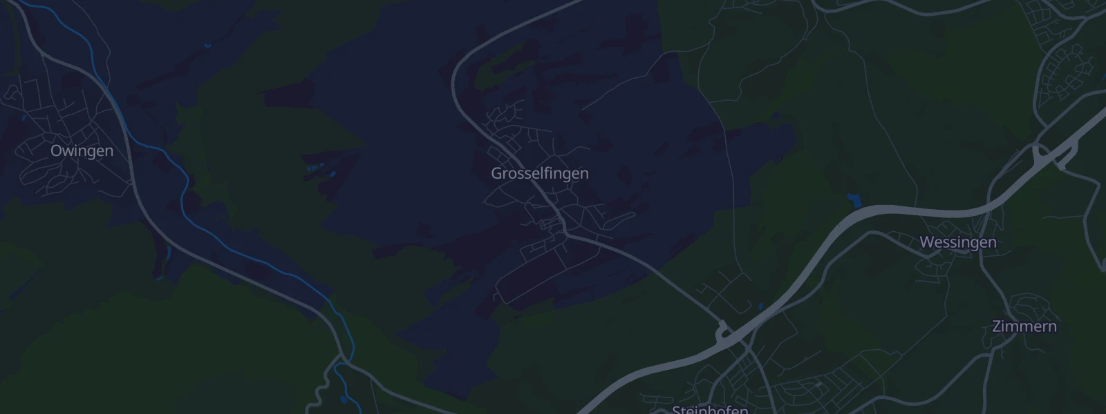 Karte von Grosselfingen