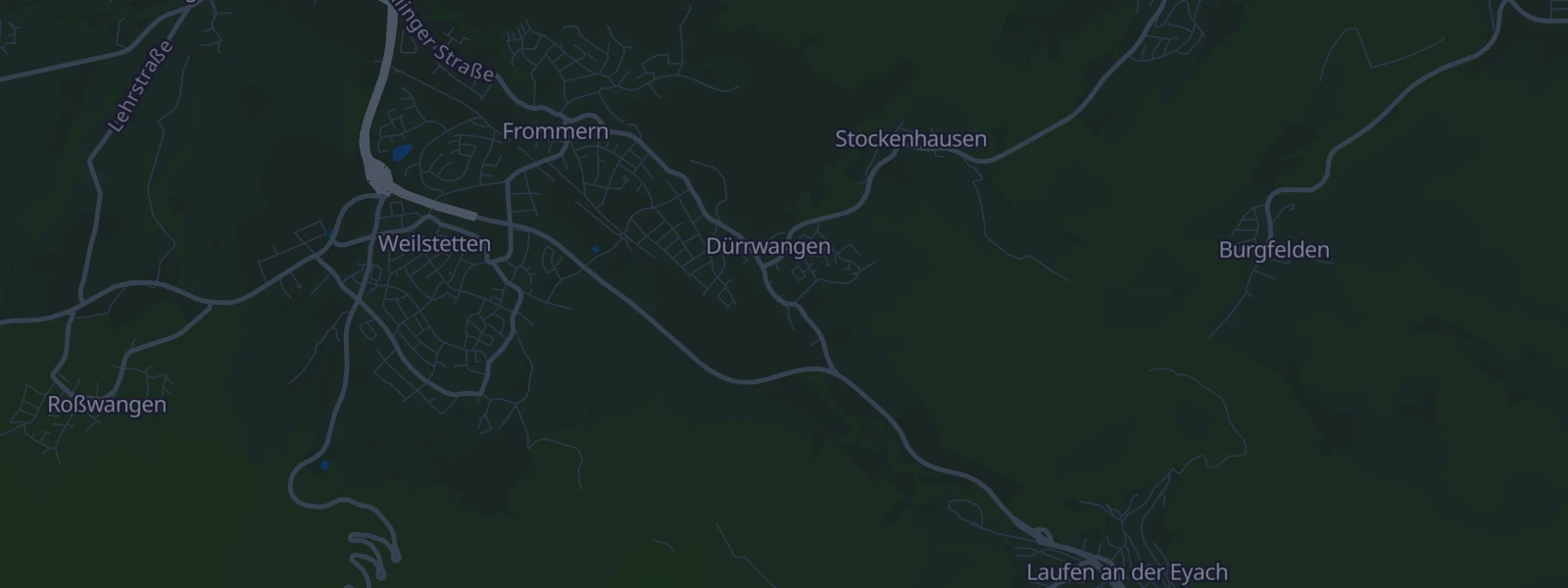 Karte von Balingen-Dürrwangen
