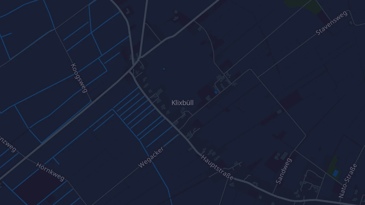 Karte von Klixbüll
