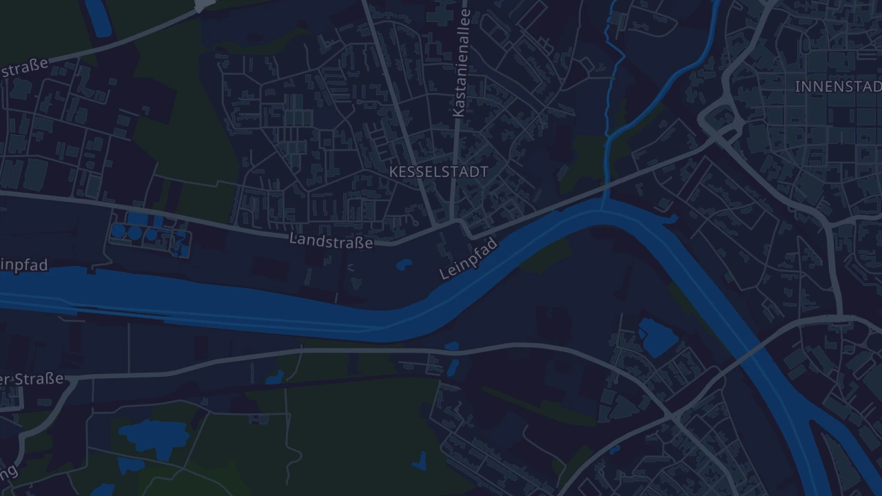Karte von Hanau