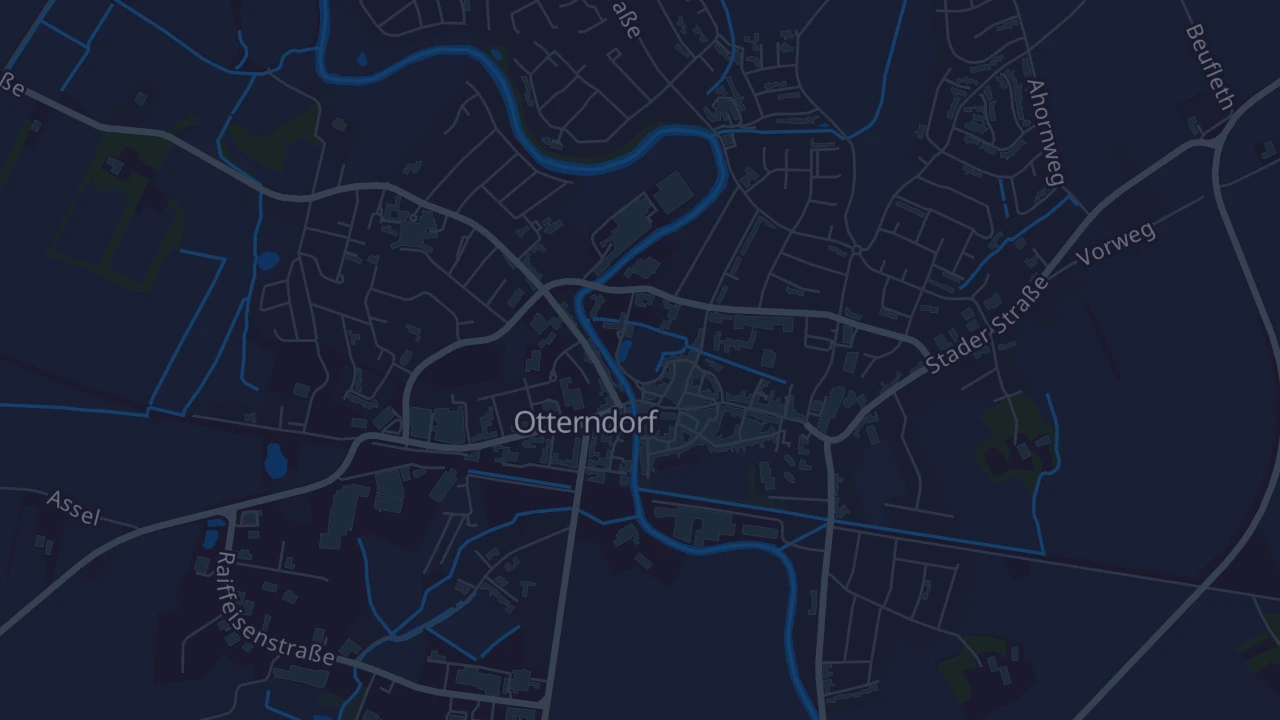 Karte von Otterndorf
