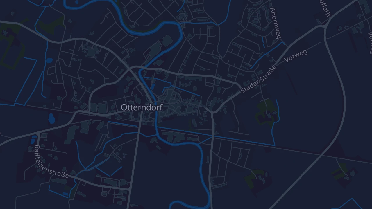 Karte von Otterndorf