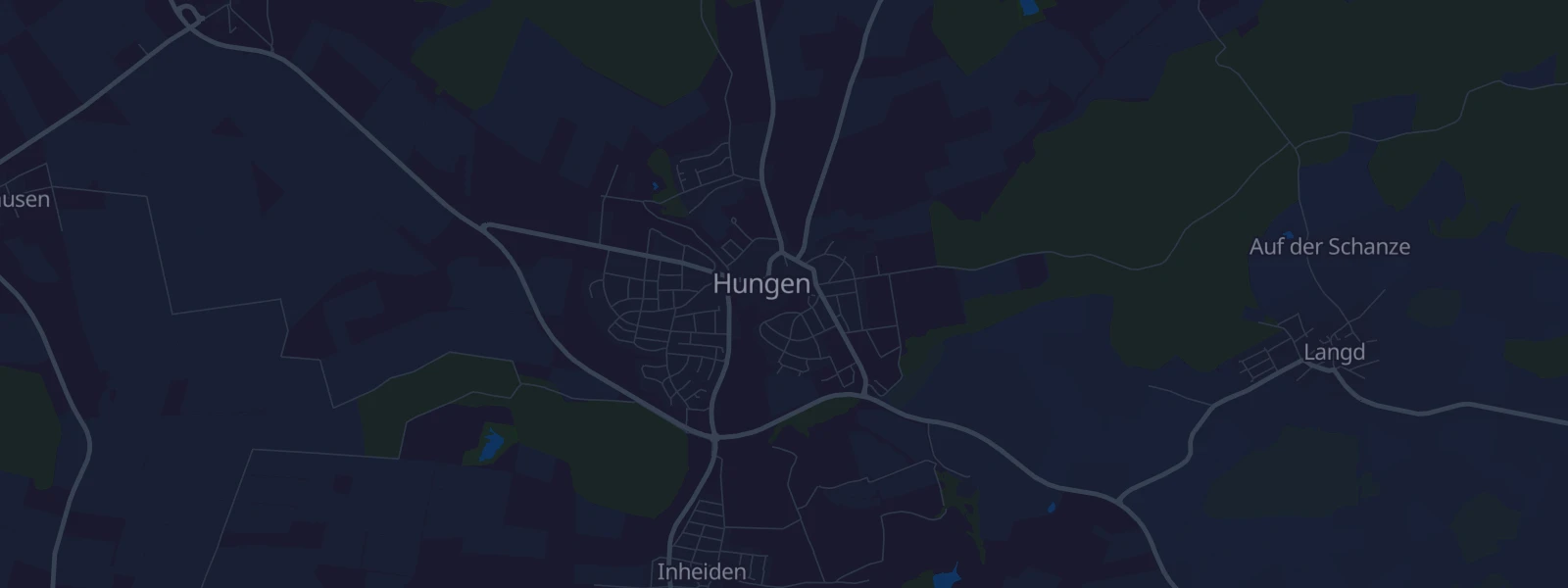 Karte von Hungen