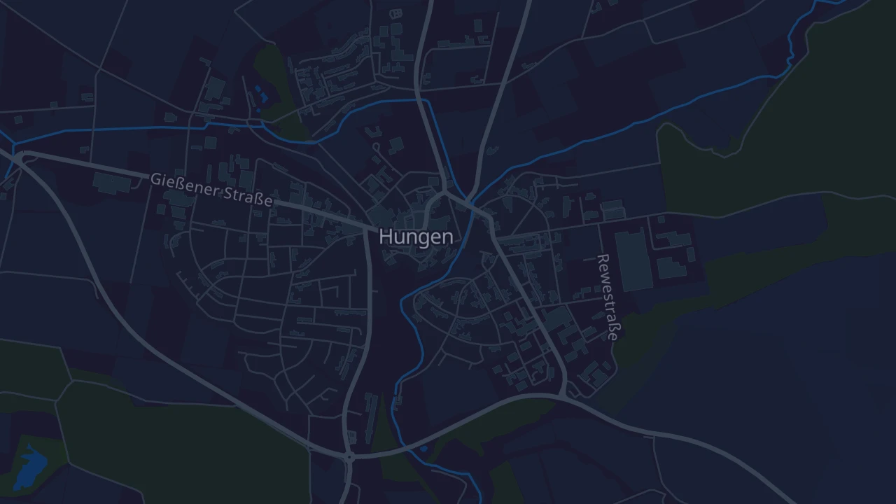Karte von Hungen