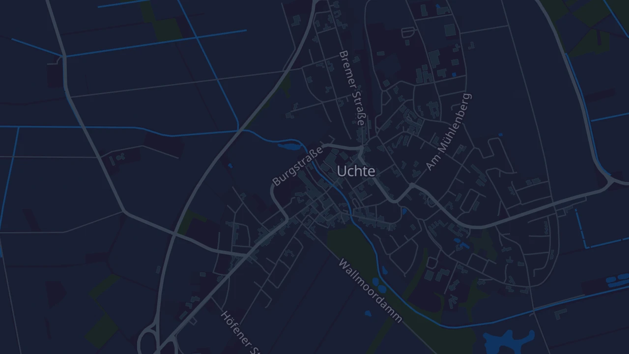 Karte von Uchte