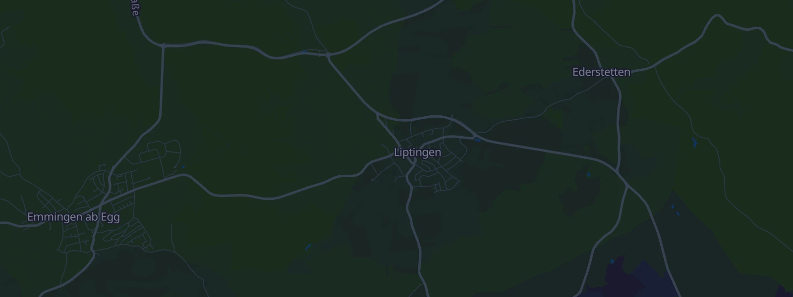 Karte von Liptingen