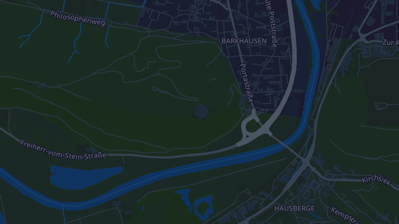 Karte von Porta Westfalica