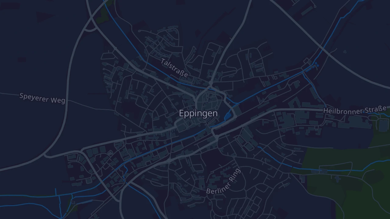 Karte von Eppingen