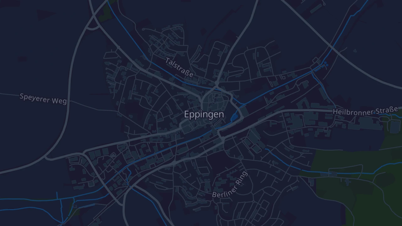 Karte von Eppingen