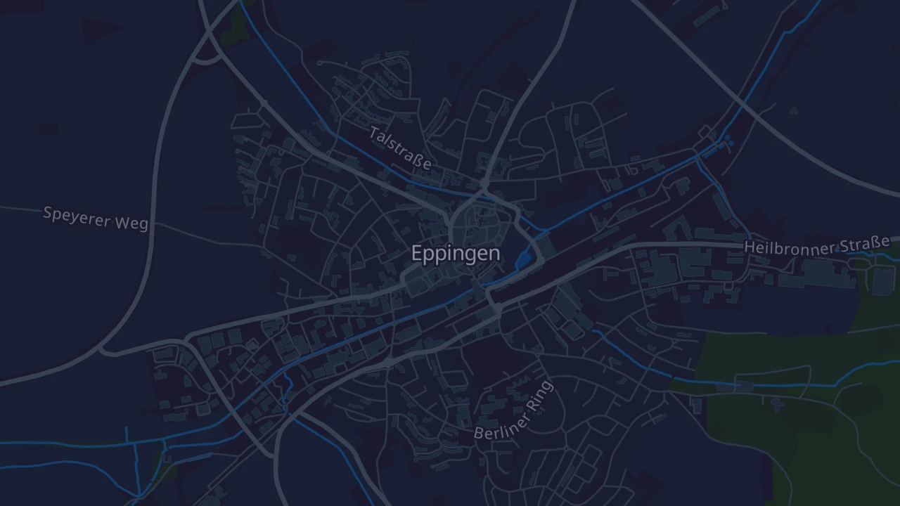 Karte von Eppingen