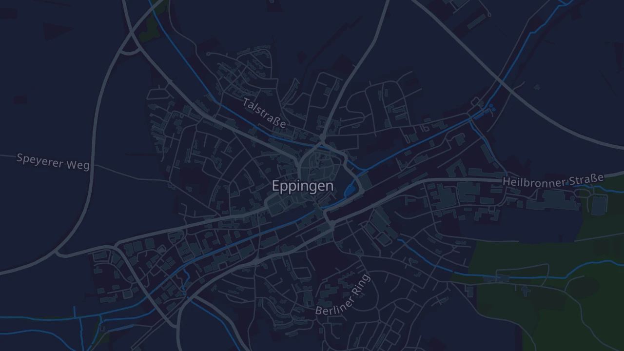Karte von Eppingen