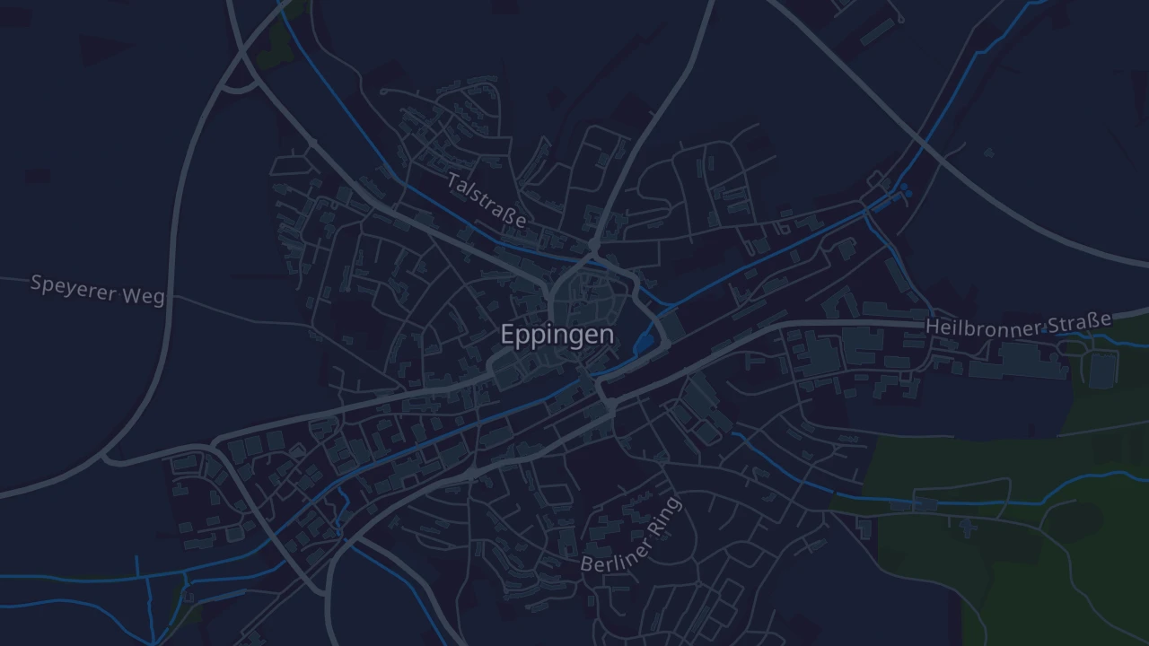 Karte von Eppingen