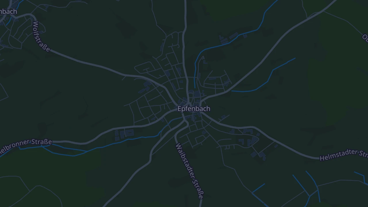 Karte von Epfenbach