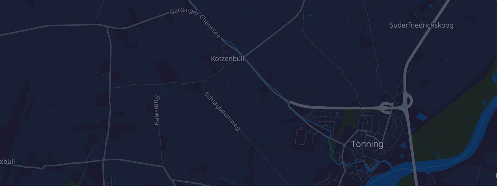 Karte von Kotzenbüll
