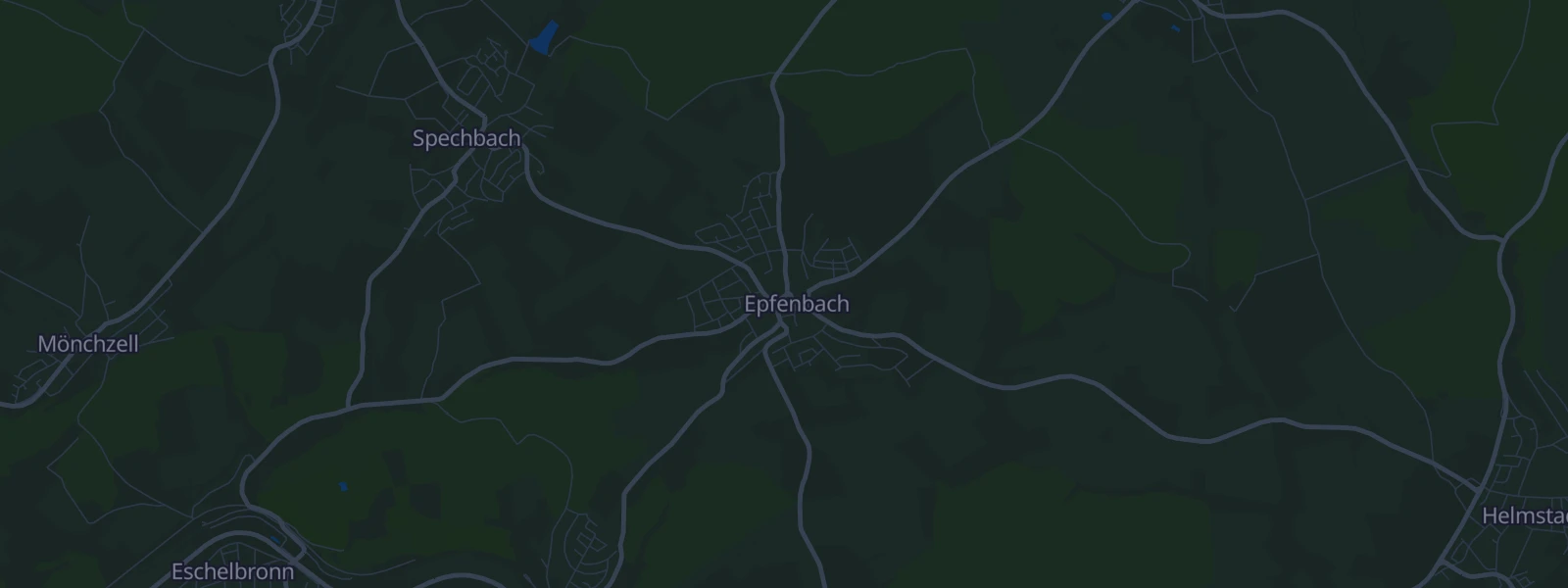 Karte von Epfenbach