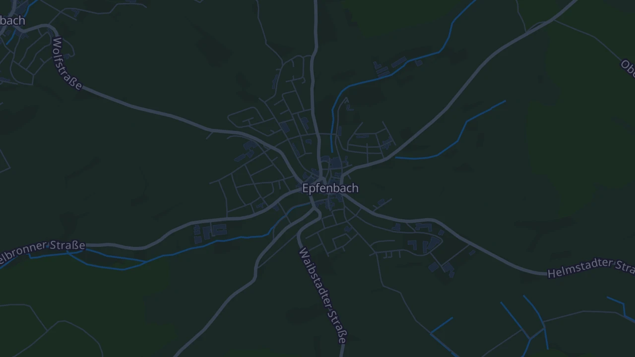 Karte von Epfenbach