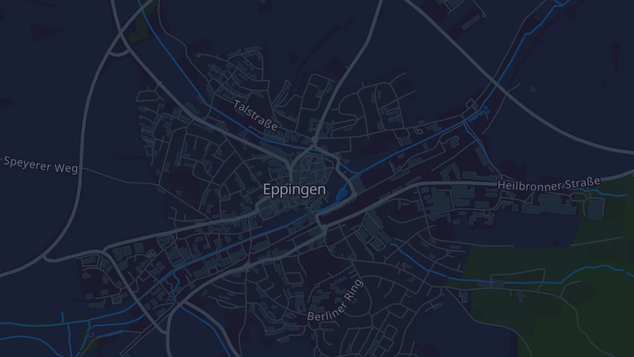 Karte von Eppingen