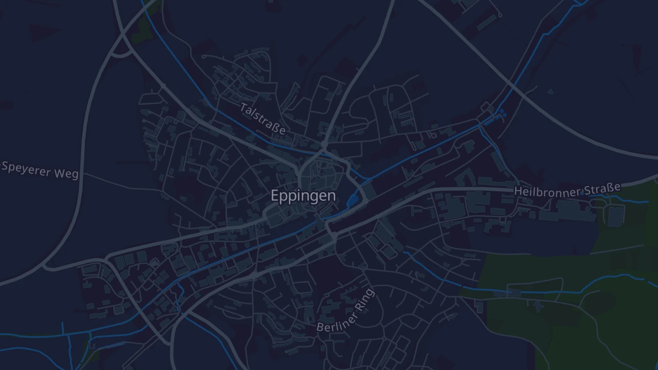 Karte von Eppingen