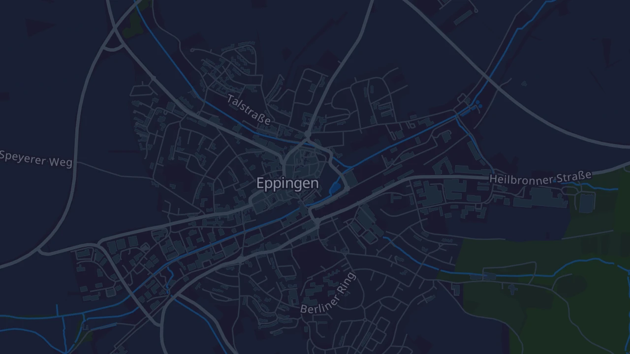 Karte von Eppingen