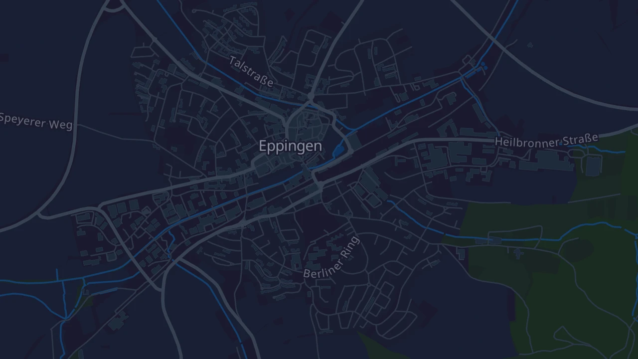 Karte von Eppingen