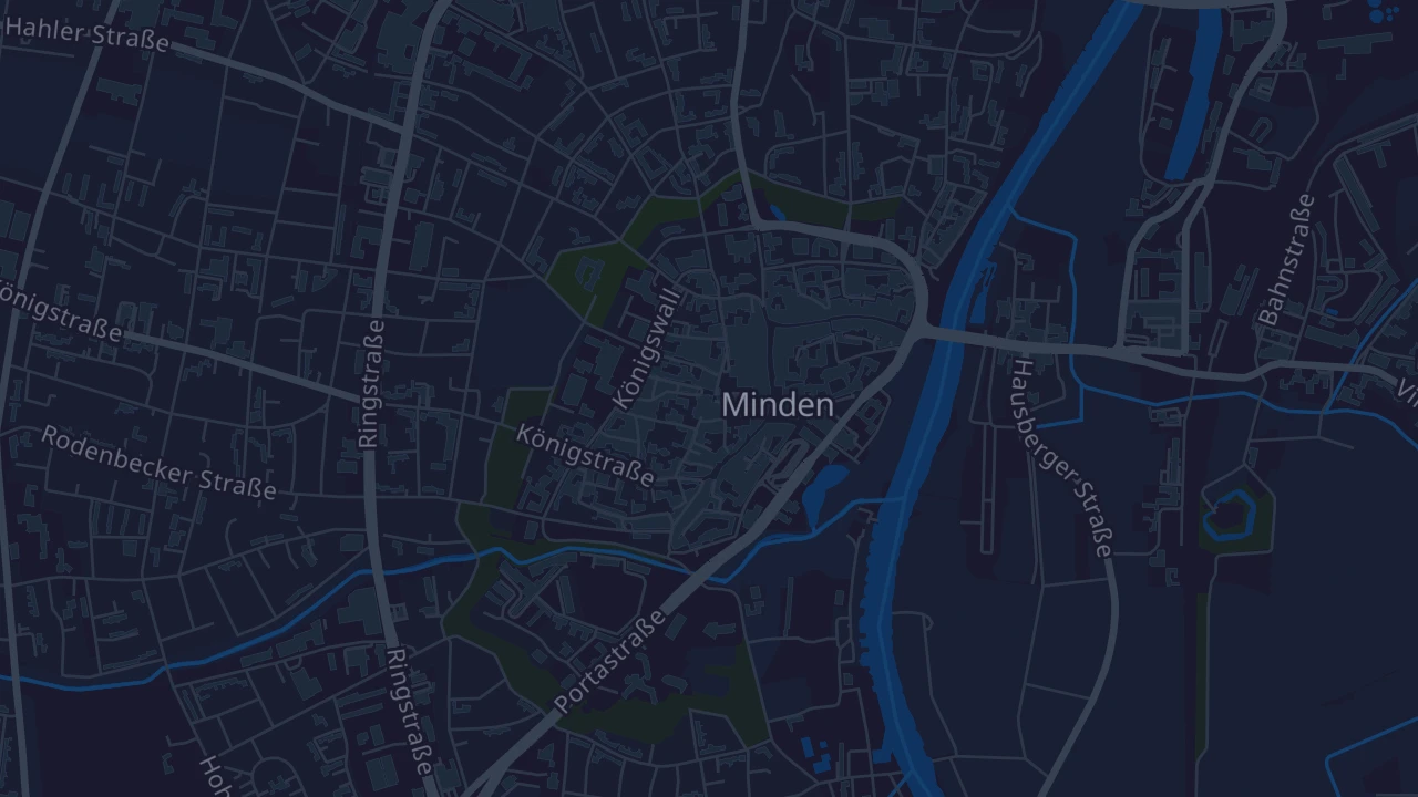 Karte von Minden