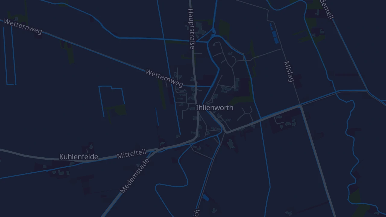 Karte von Ihlienworth