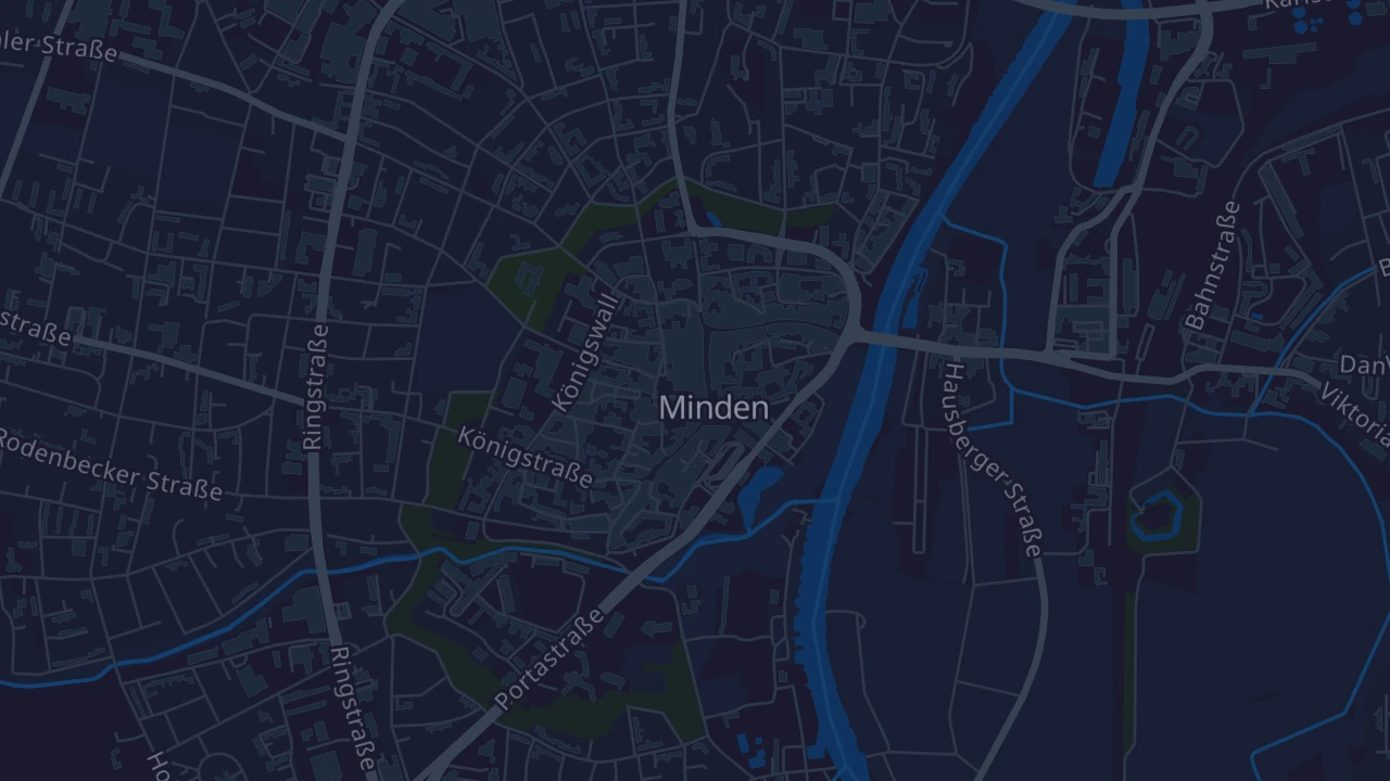 Karte von Minden