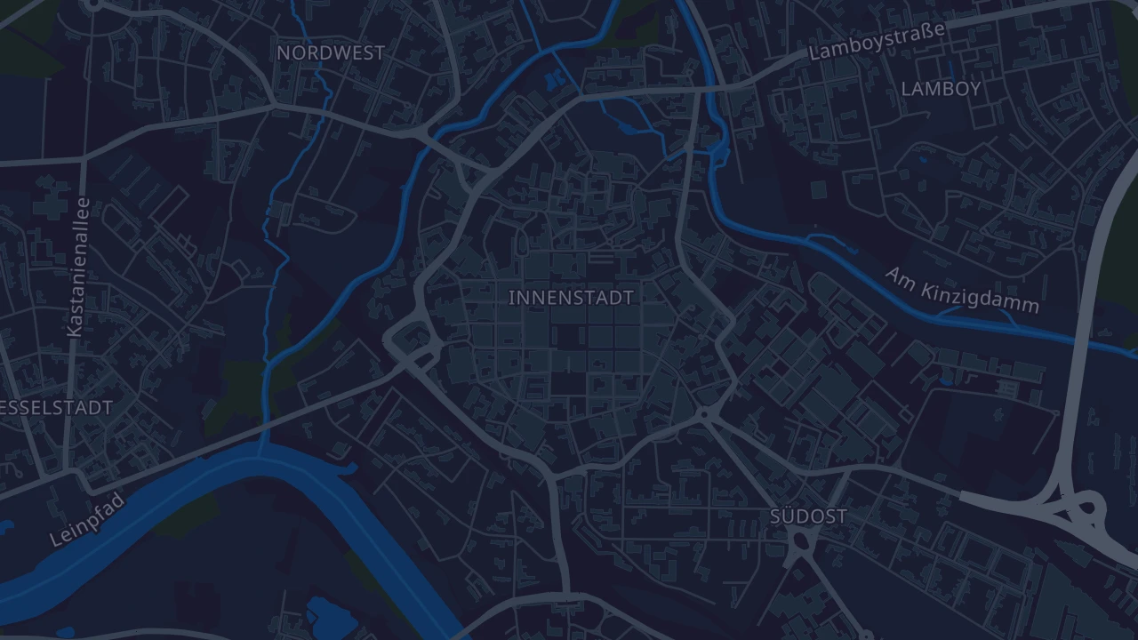Karte von Hanau