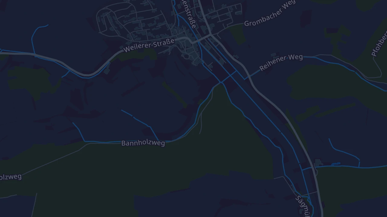 Karte von Sinsheim