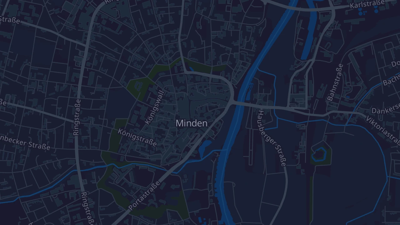 Karte von Minden