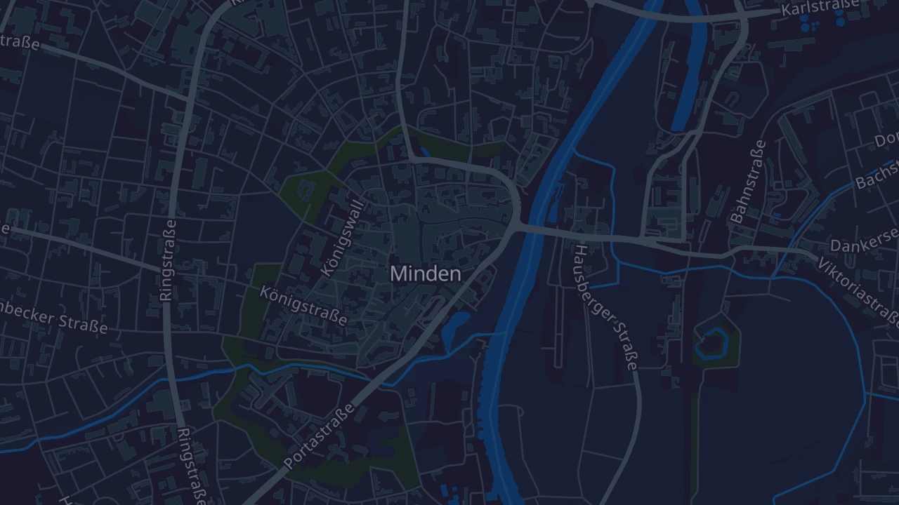 Karte von Minden