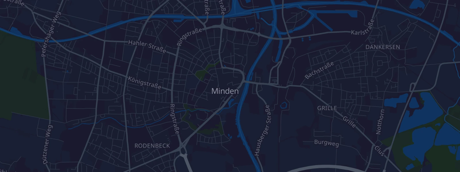 Karte von Minden