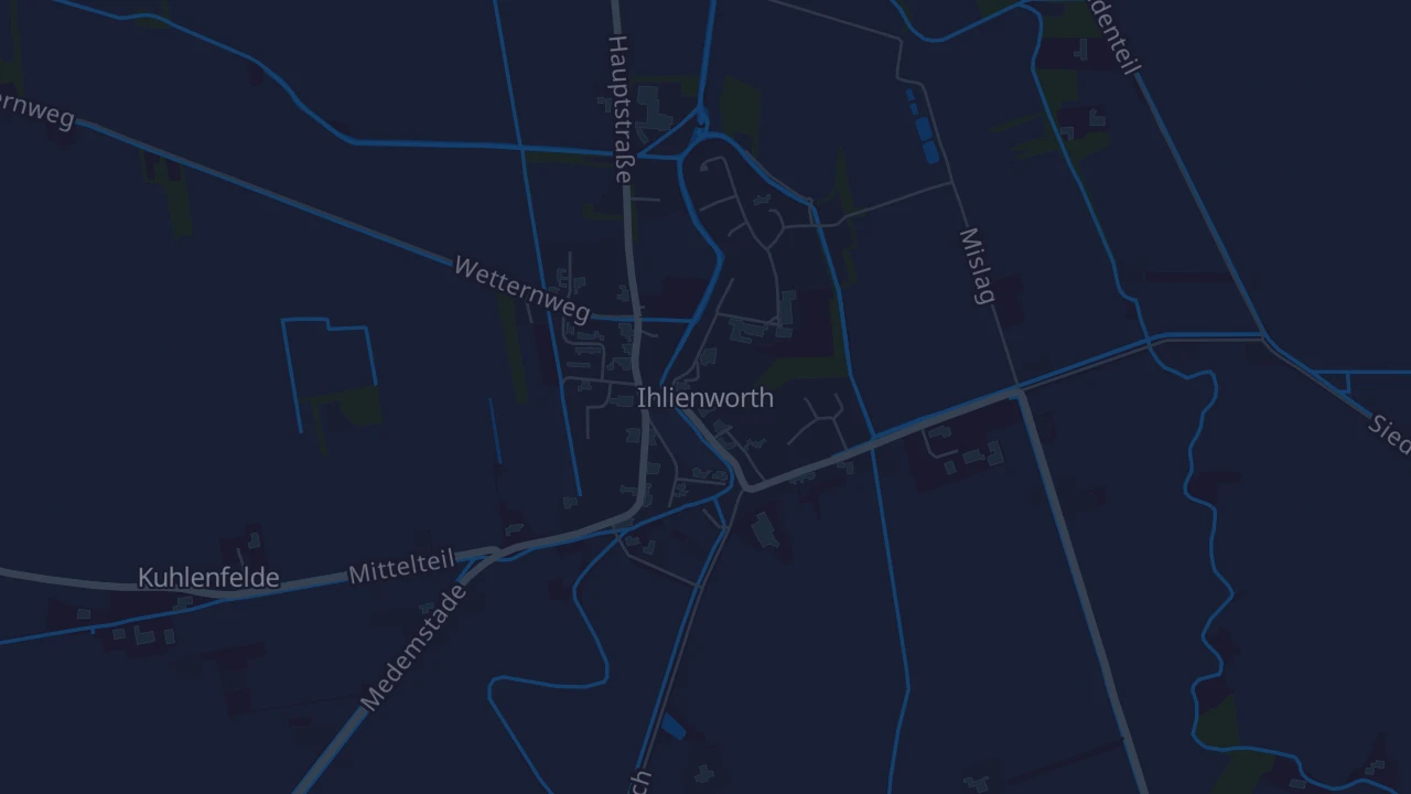 Karte von Ihlienworth