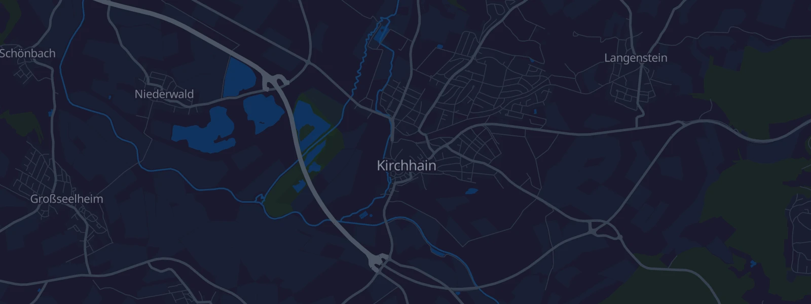 Karte von Kirchhain