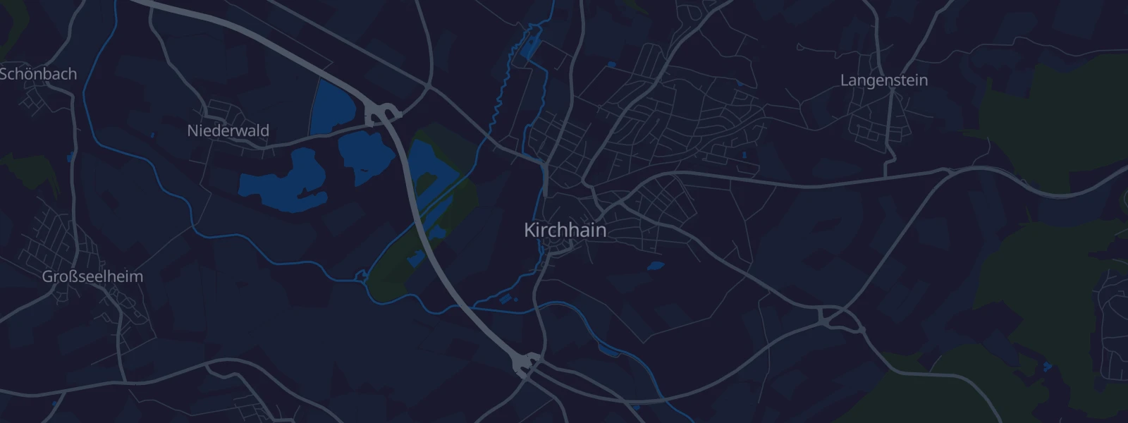 Karte von Kirchhain