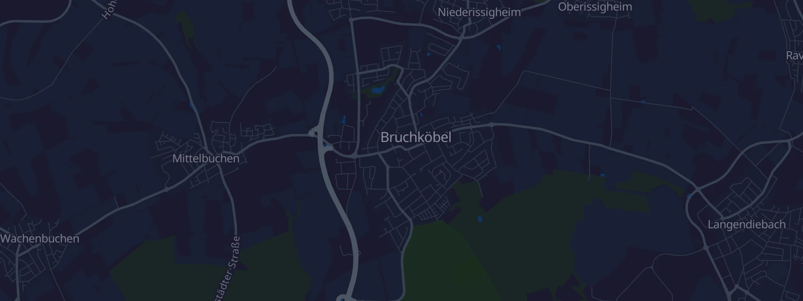 Karte von Bruchköbel