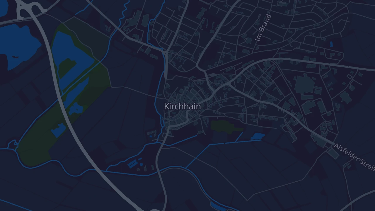 Karte von Kirchhain