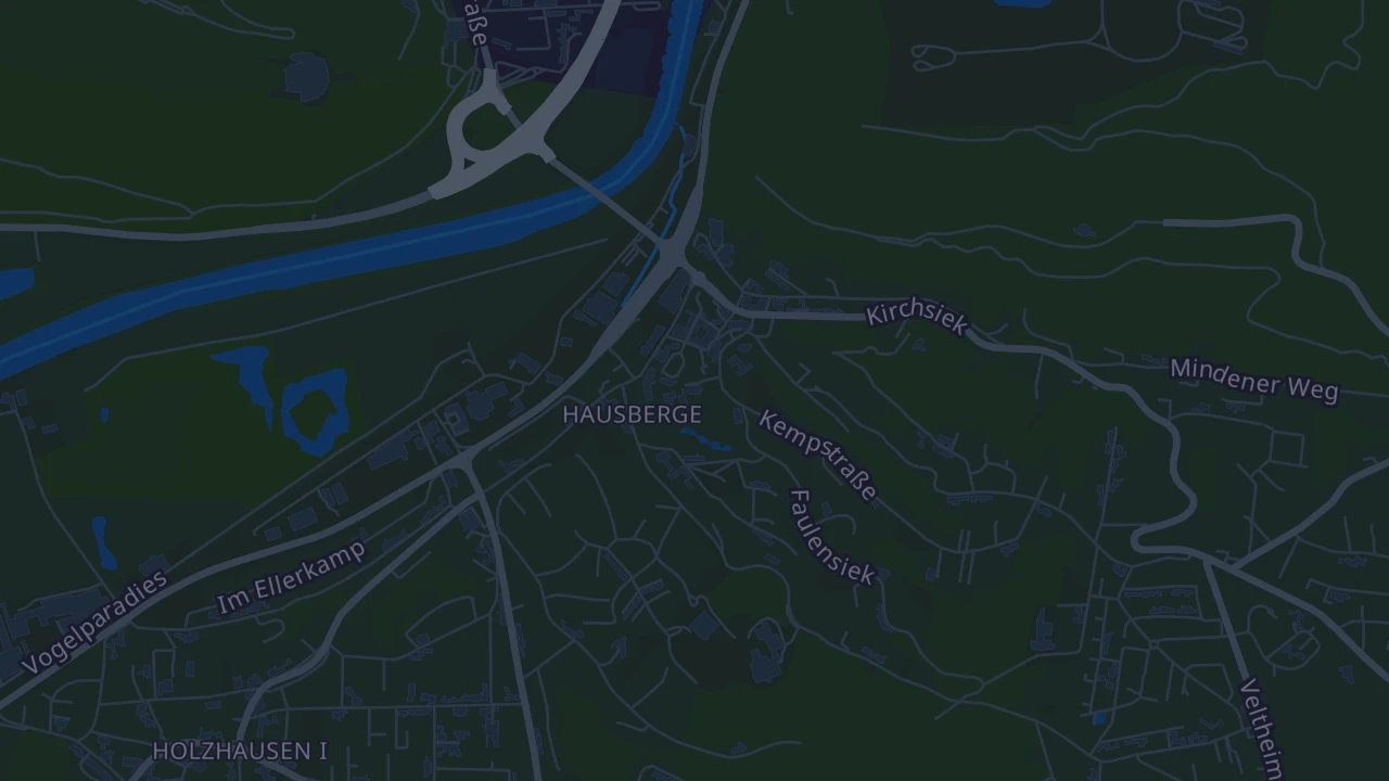 Karte von Porta Westfalica