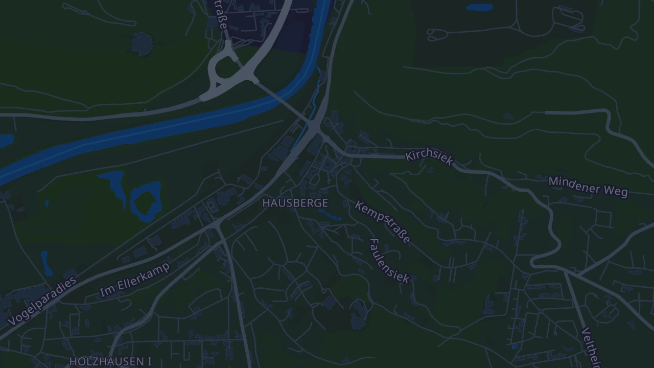 Karte von Porta Westfalica