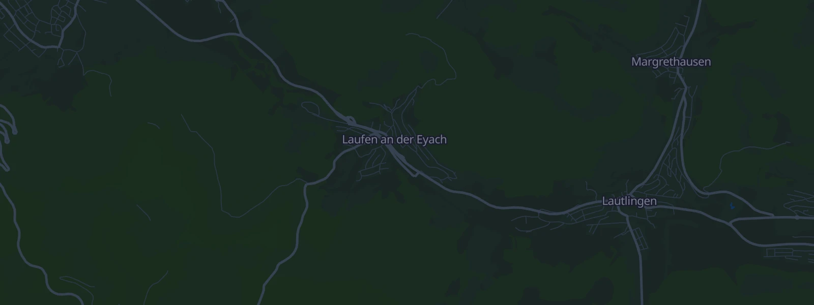 Karte von Laufen an der Eyach