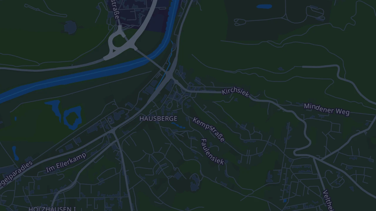 Karte von Porta Westfalica