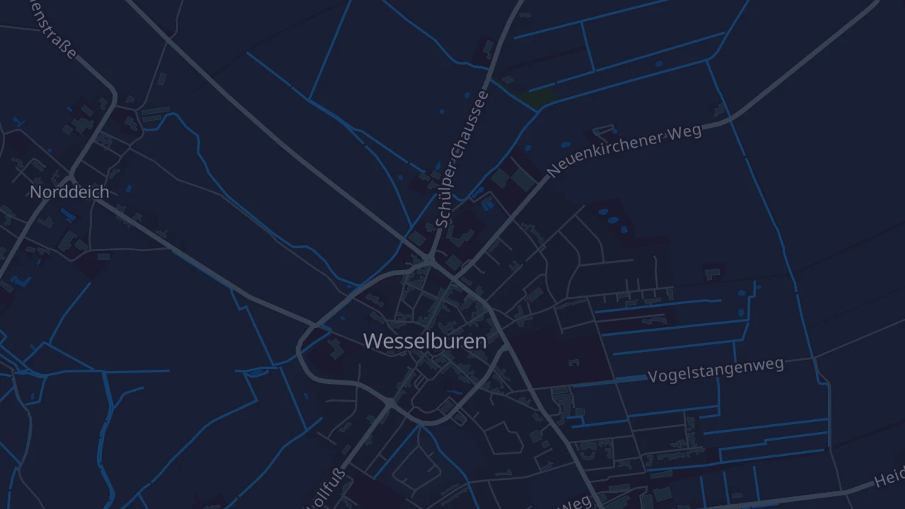 Karte von Wesselburen