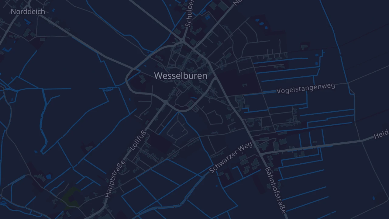 Karte von Wesselburen