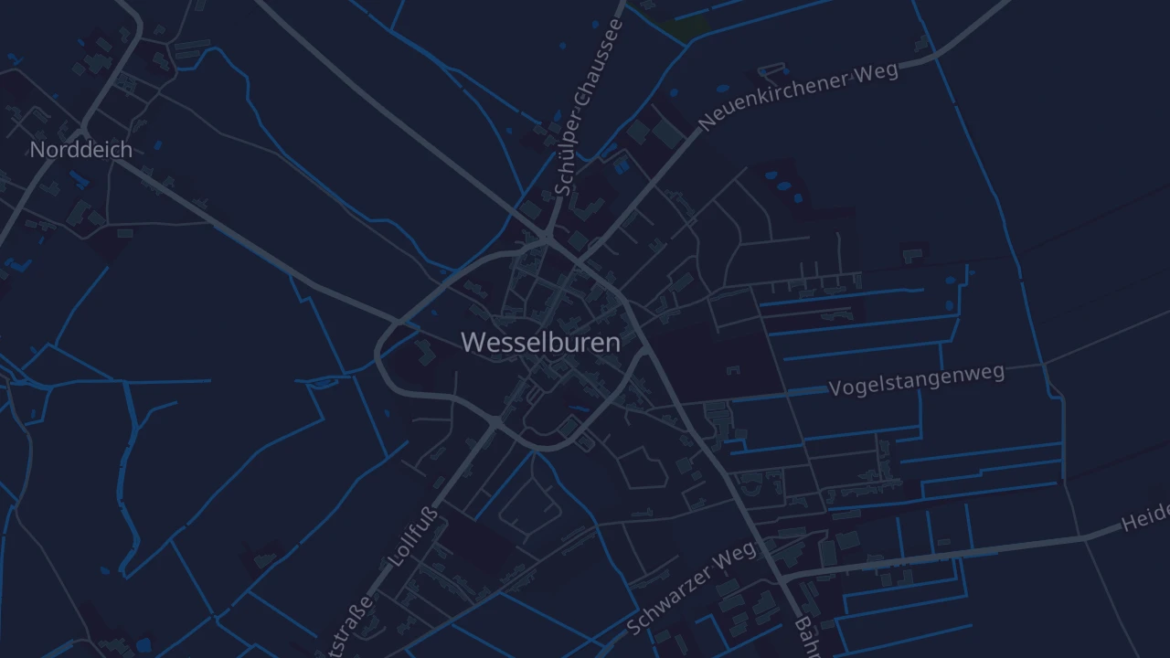 Karte von Wesselburen